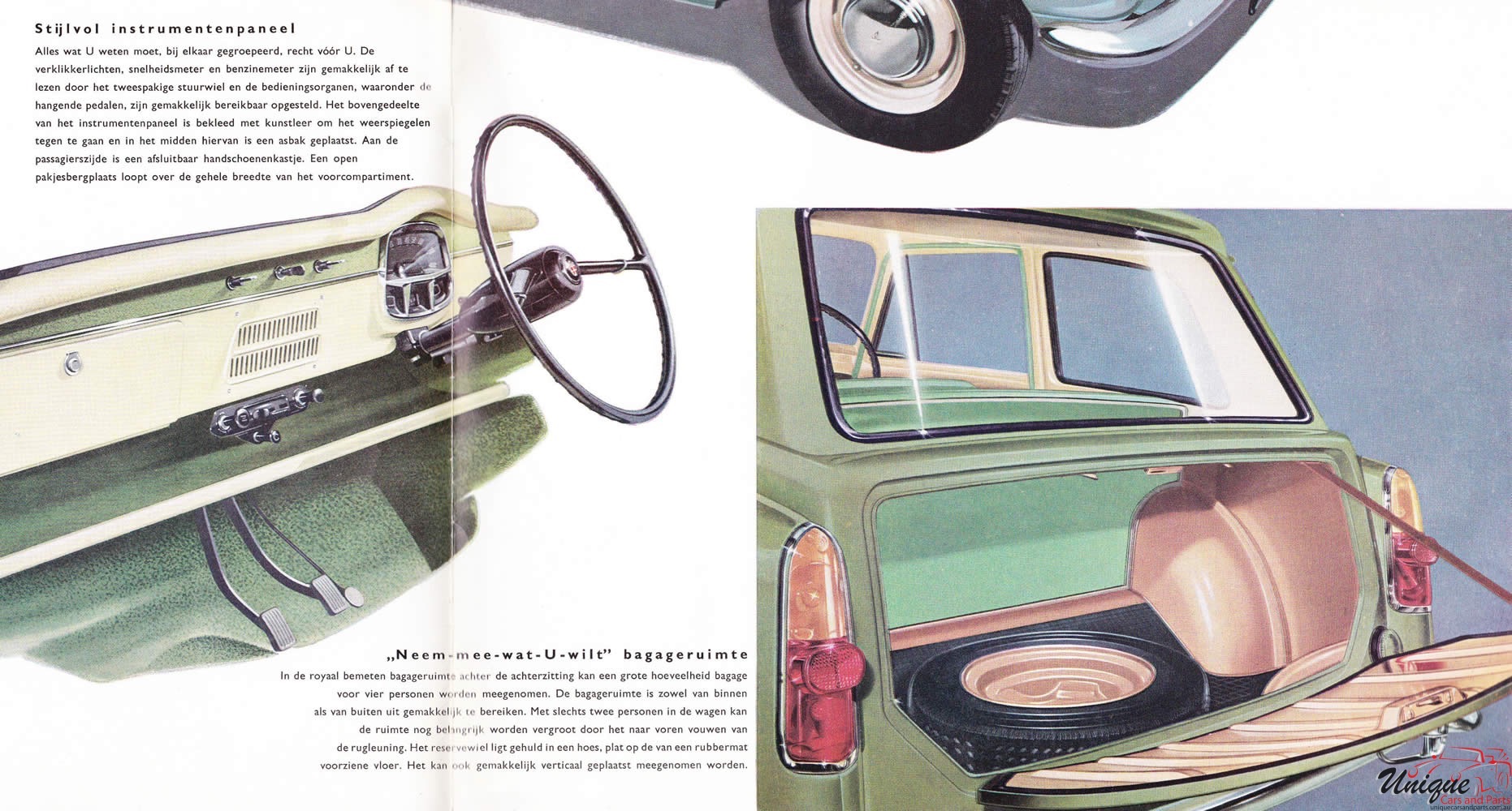 1959 Austin A40 (Netherlands) Brochure Page 11